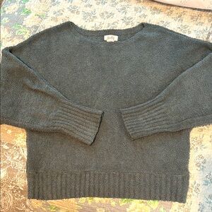 💚KAISLEY CHENILLE FLEECE PULLOVER SWEATER in Jade Green Size Medium